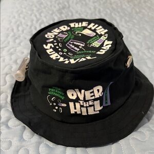Blue'Over the Hill' Survival Hat